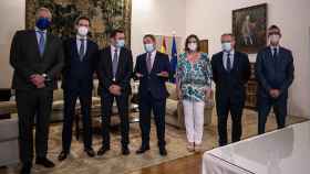 Reunión del Gobierno de Castilla-La Mancha con 'everis'