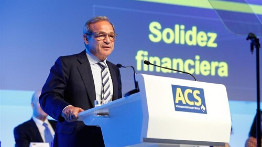 Marcelino Fernández Verdes , consejero delegado de Hochtief (ACS).