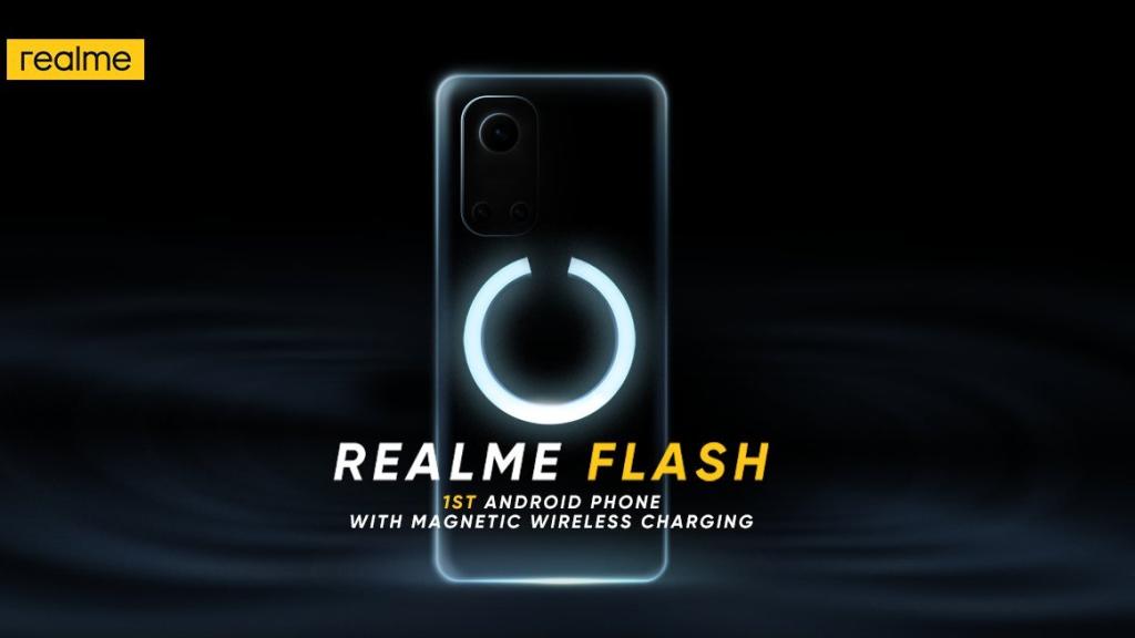 Realme Flash , móvil con carga margnética
