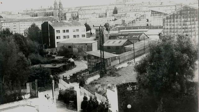 Fundiciones Franco, en el Carme de Abaixo de Santiago de Compostela.