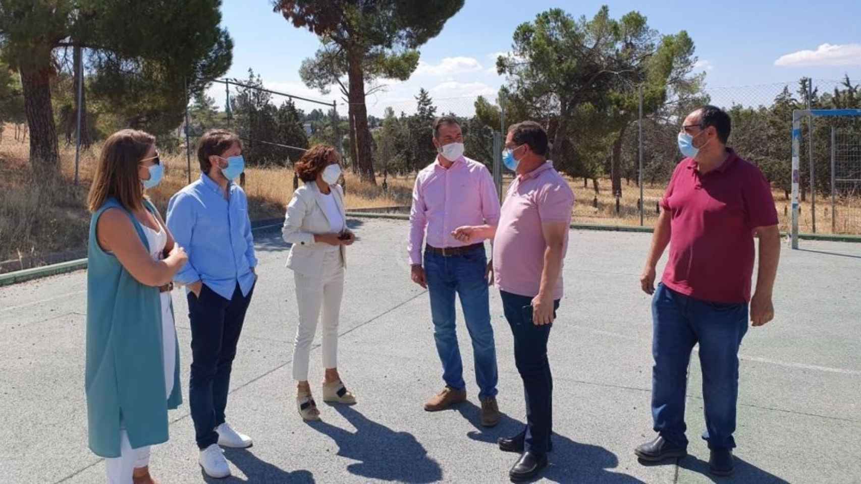 El Gobierno Castilla-La Mancha Y El Ayuntamiento De Olías Del Rey Abordan Conjuntamente Nuevos Proyectos Medioambientales.