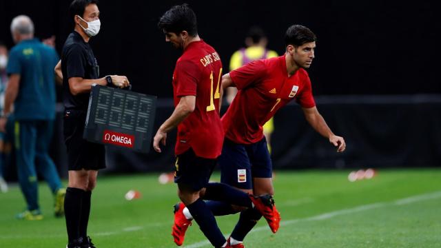 Marco Asensio, en los Juegos Olímpicos