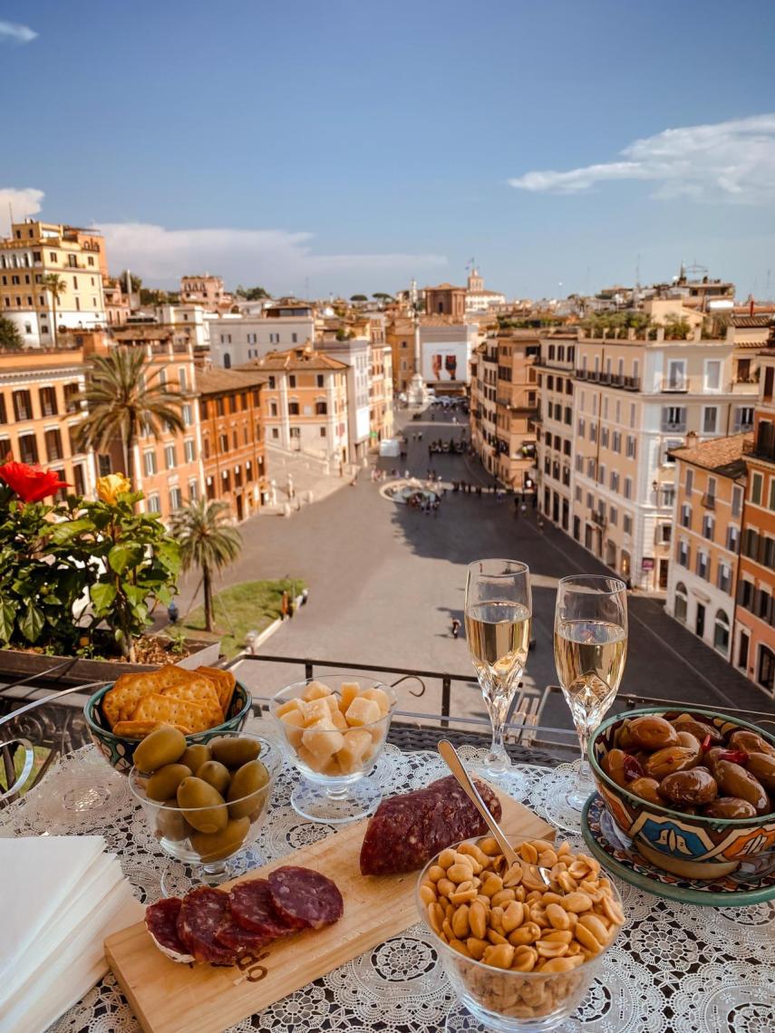 Terraza secreta Roma - Viewnary