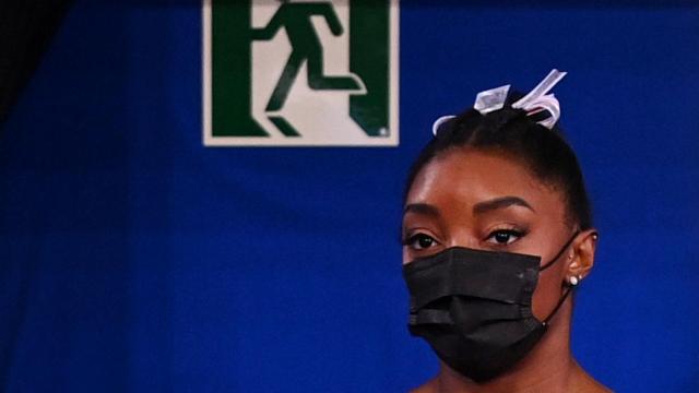 Simone Biles, en los Juegos Olímpicos de Tokio 2020