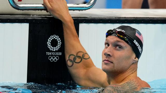 Caeleb Dressel, en los Juegos Olímpicos de Tokio 2020