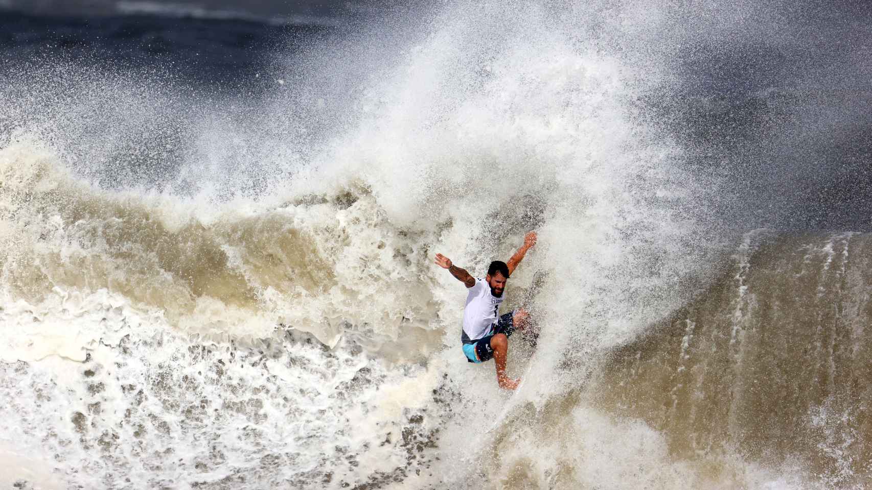 El surfista brasileño Italo Ferreira, en los Juegos Olímpicos de Tokio 2020