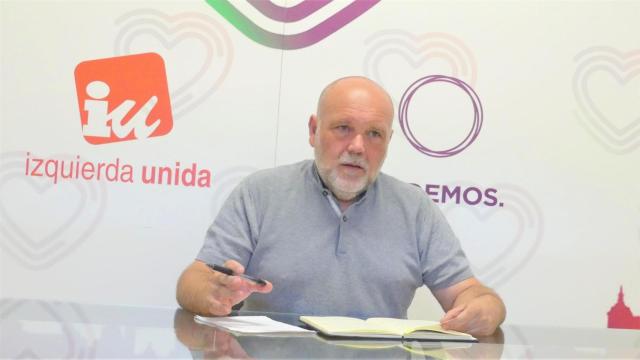 Txema Fernández, portavoz de Izquierda Unida-Podemos de Toledo