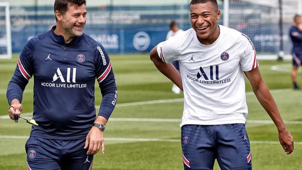 Pochettino y Mbappé