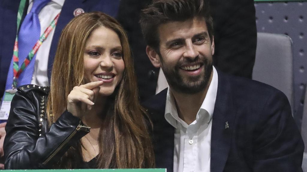 Shakira y Piqué en la Copa Davis 2019.