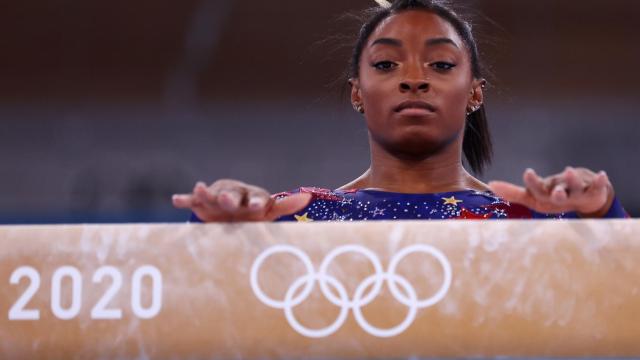 Simone Biles, en los Juegos Olímpicos de Tokio 2020