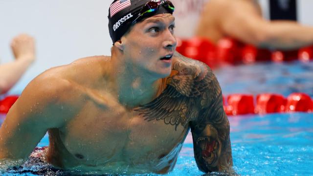 Caeleb Dressel, en los Juegos Olímpicos de Tokio 2020