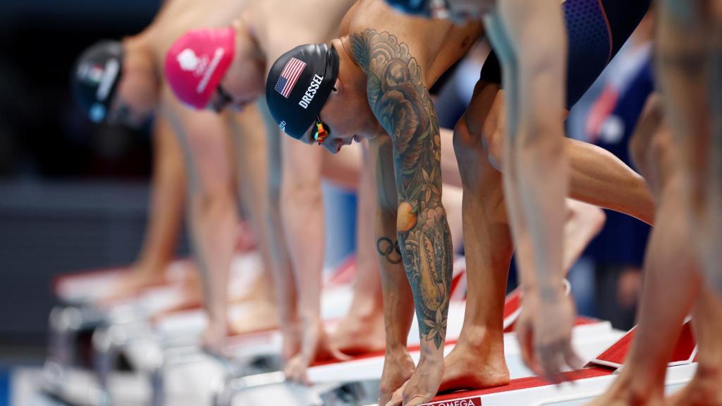 Caeleb Dressel, en los Juegos Olímpicos de Tokio 2020