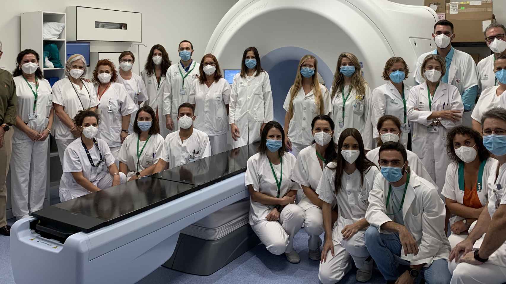 La unidad de Oncología Radioterápica y Radiofísica Hospitalaria del Hospital Virgen de la Victoria.