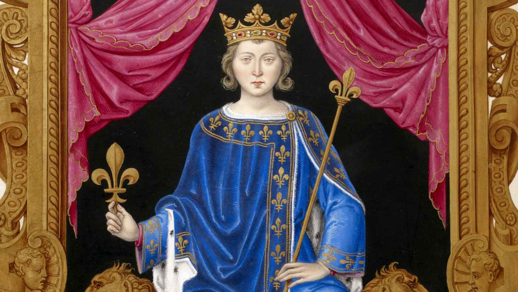 Retrato de Felipe IV de Francia.
