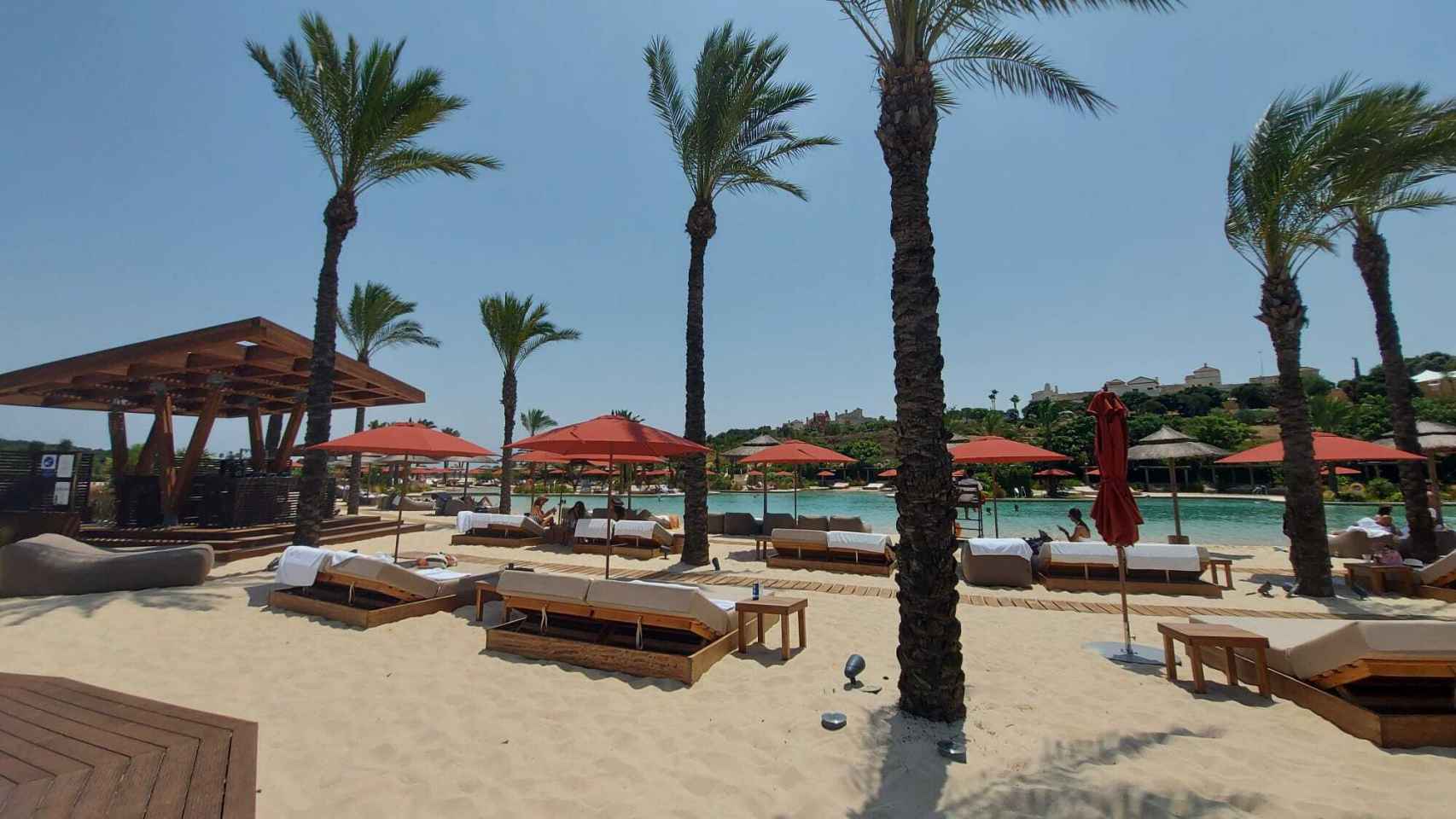 Playa Reserva Club de Sotogrande.