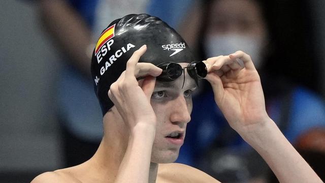 El nadador español Nico García en los JJOO de Tokio 2020