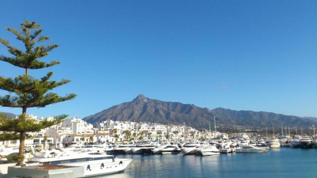 Puerto deportivo de Marbella.