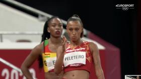 Ana Peleteiro en la última prueba olímpica en Tokio en una foto de archivo.