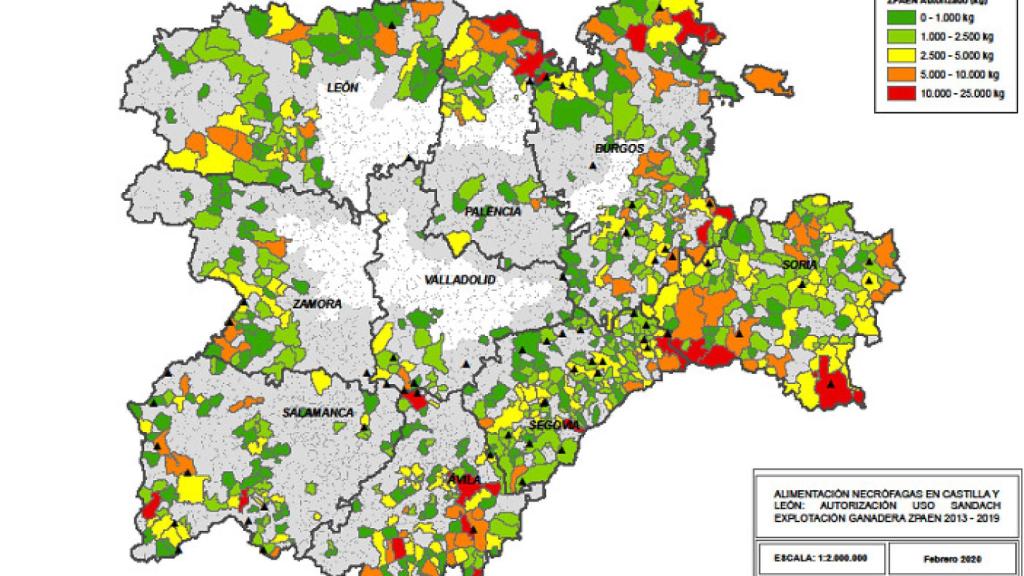 Mapa muladares cyl