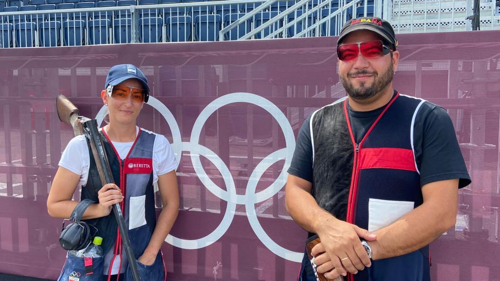 Fátima Gálvez y Alberto Fernández en los JJOO de Tokio 2020