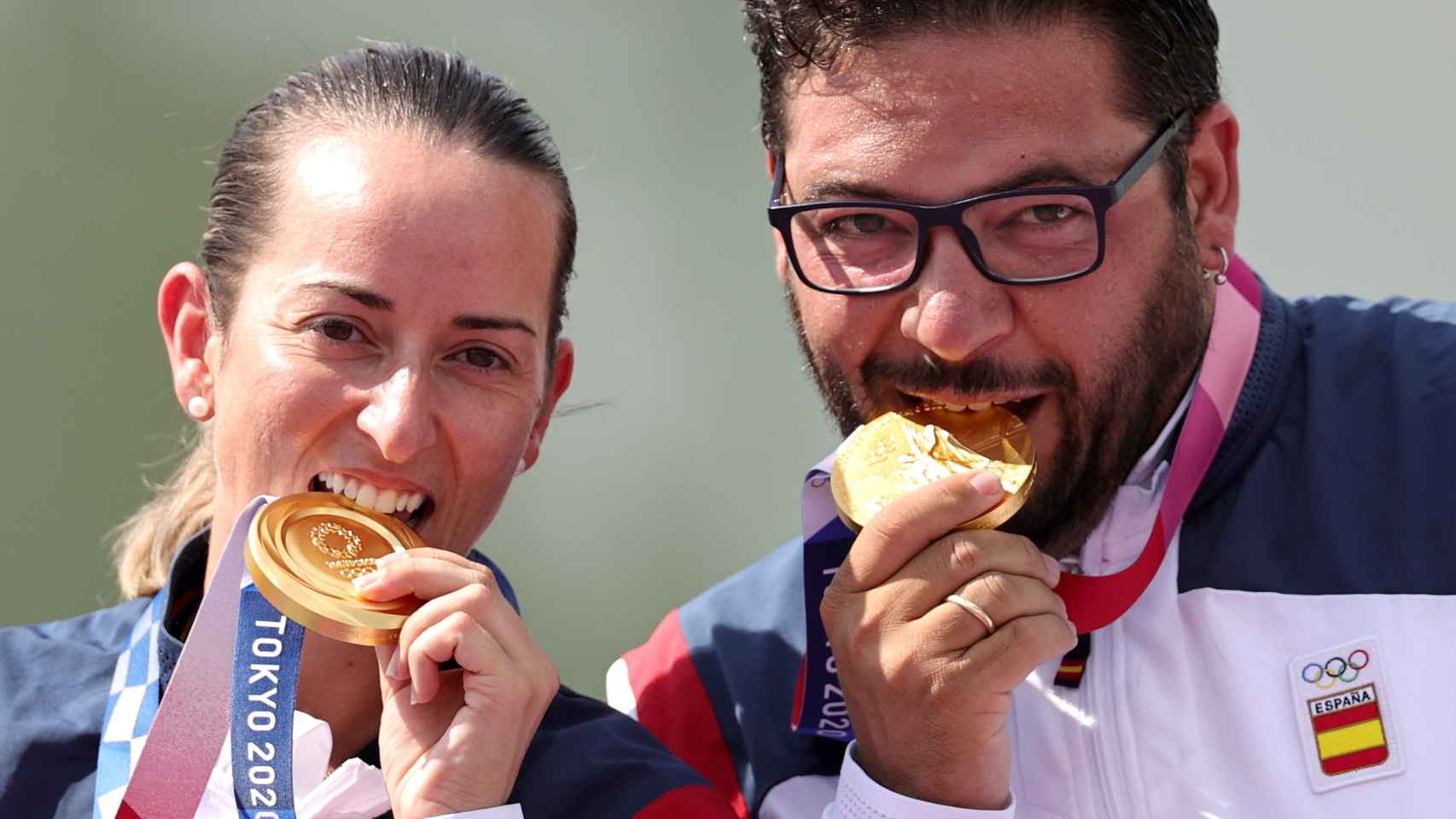 Fátima Gálvez y Alberto Fernández, en los Juegos Olímpicos