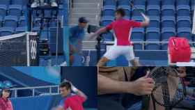 Novak Djokovic, durante el partido ante Pablo Carreño