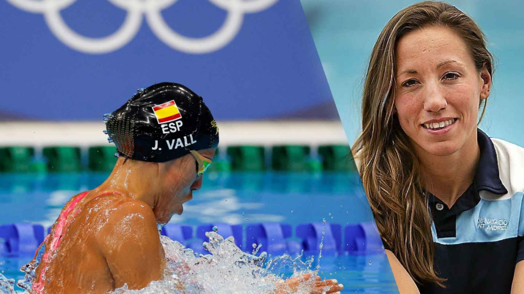 Jessica Vall, durante los Juegos Olímpicos