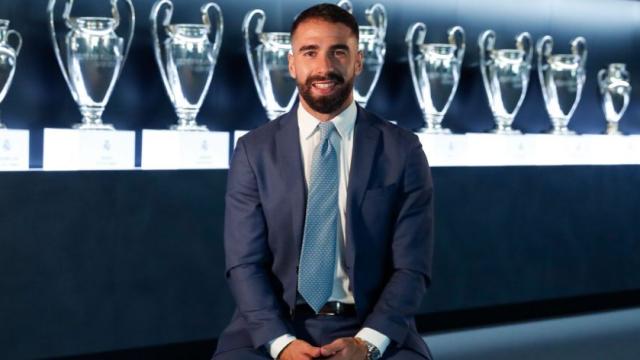 Dani Carvajal, tras firmar su renovación