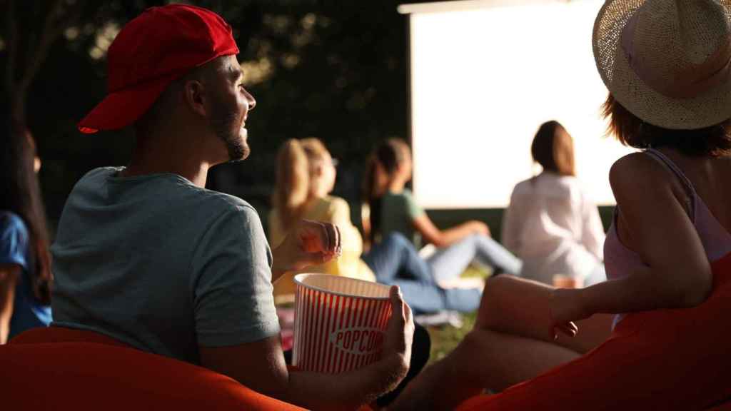 cine al aire libre