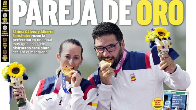 La portada del diario MARCA (01/08/2021)