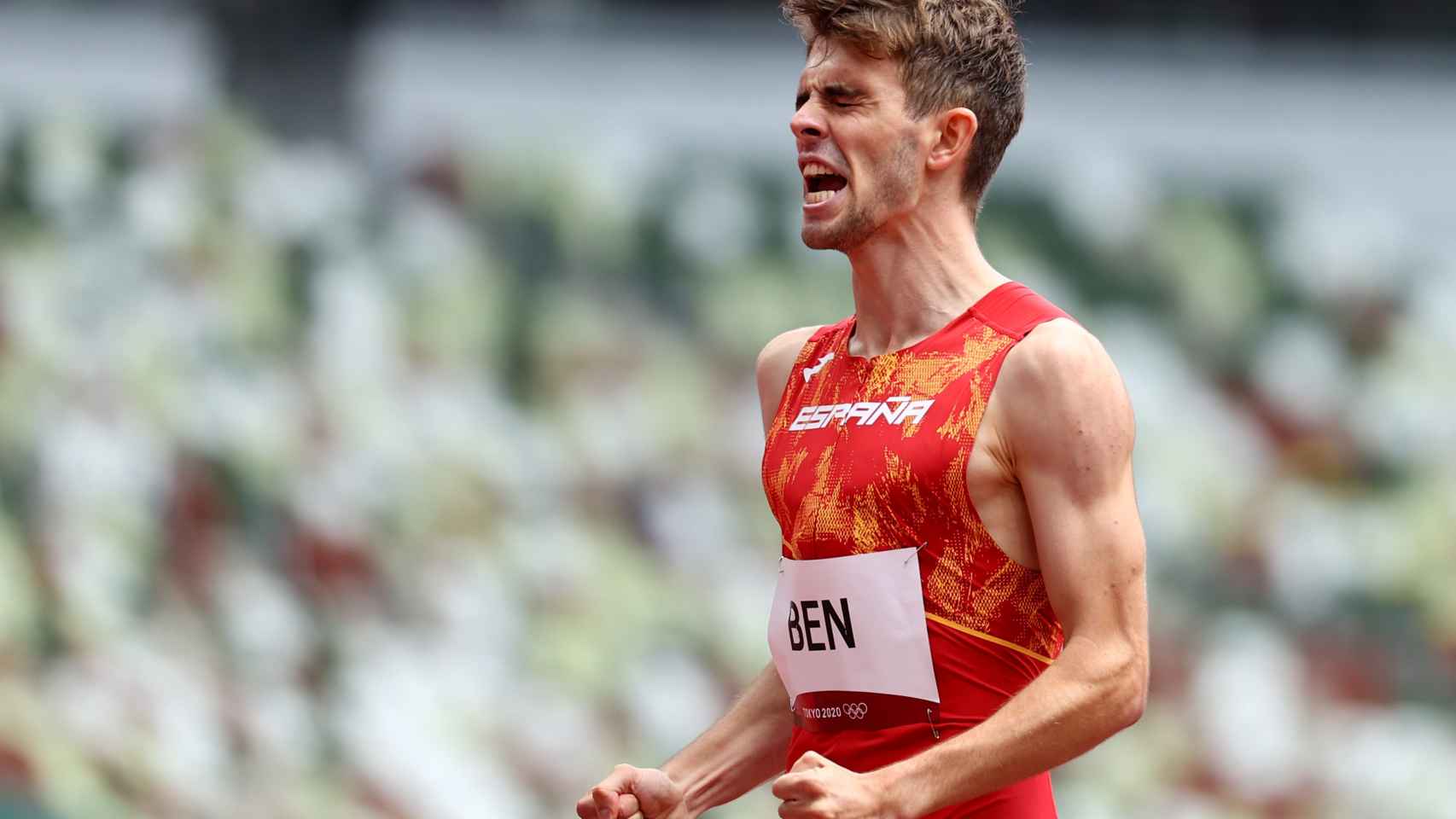 Adrián Ben, en los Juegos Olímpicos