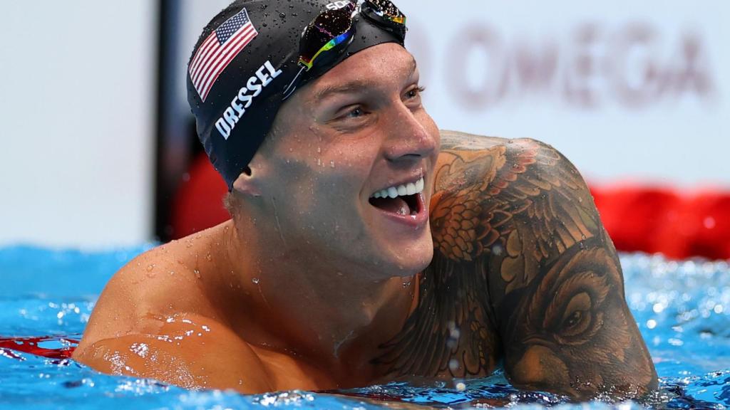 Caeleb Dressel, en los Juegos Olímpicos de Tokio 2020