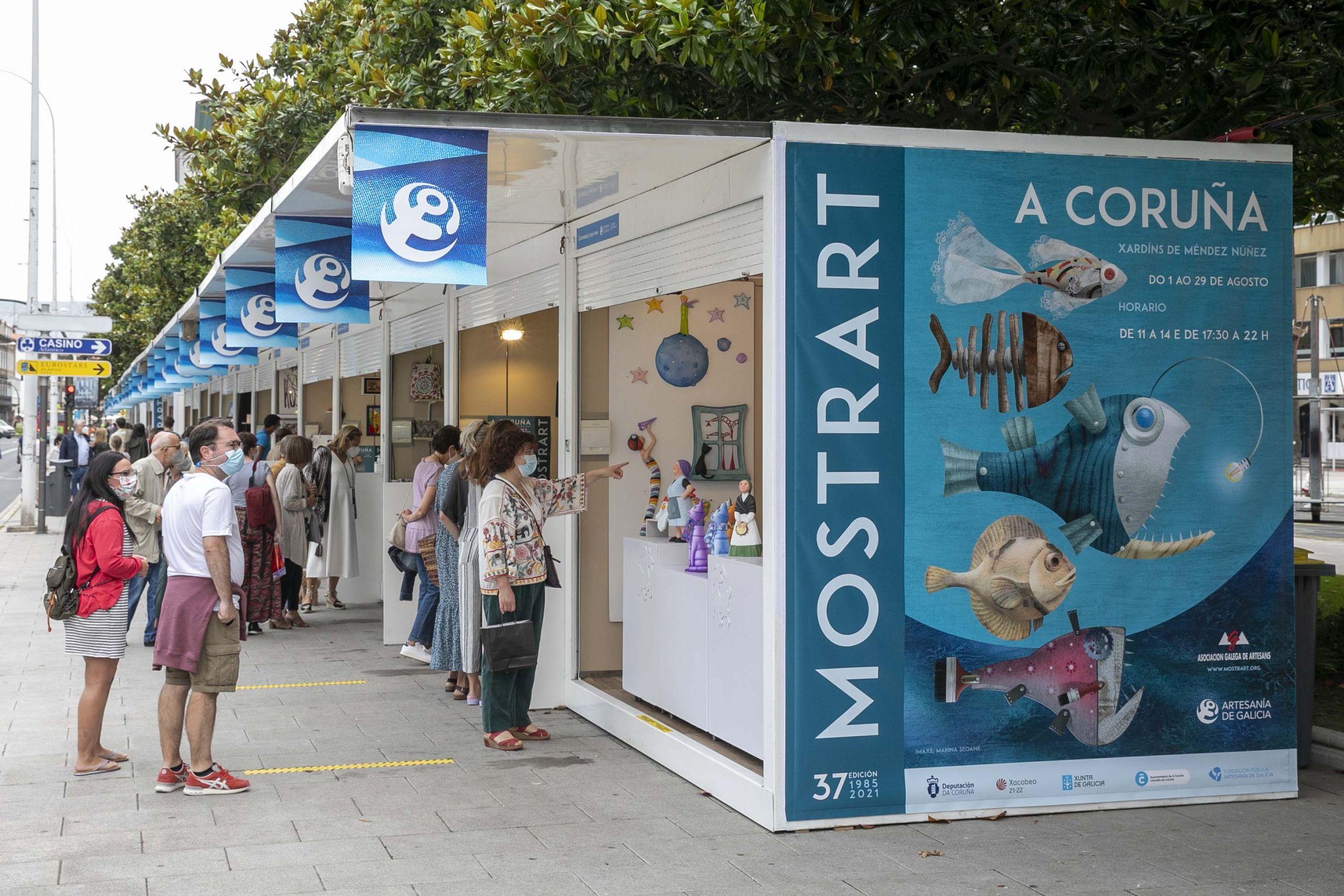 Feria Mostrart en A Coruña (Fuente: Concello de A Coruña)