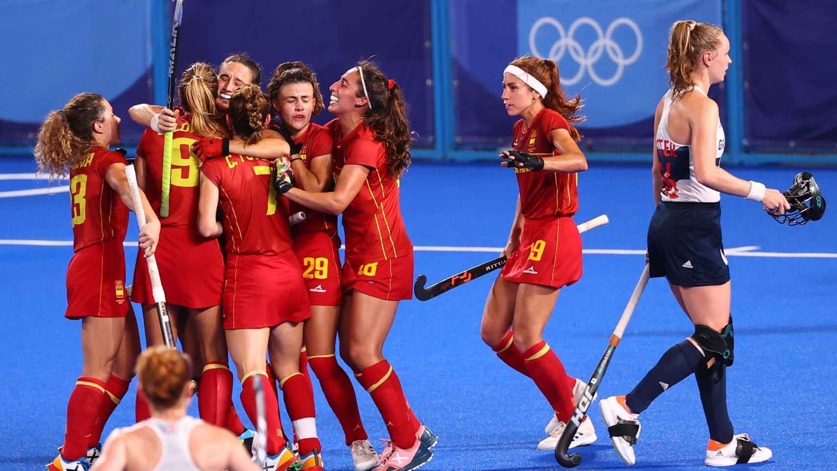 La selección española de hockey femenino, en los Juegos Olímpicos