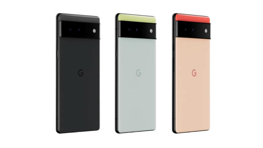 Colores del Pixel 6.