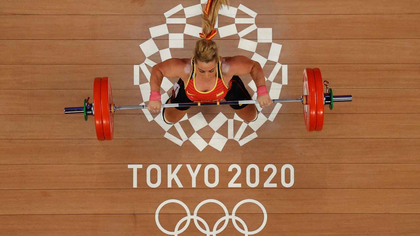 Lydia Valentín en los Juegos Olímpicos de Tokio 2020