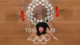 Laurel Hubbard, en los Juegos Olímpicos de Tokio 2020