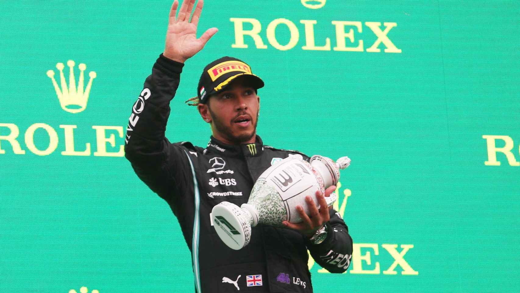 Lewis Hamilton, en el Gran Premio de Hungría de F1