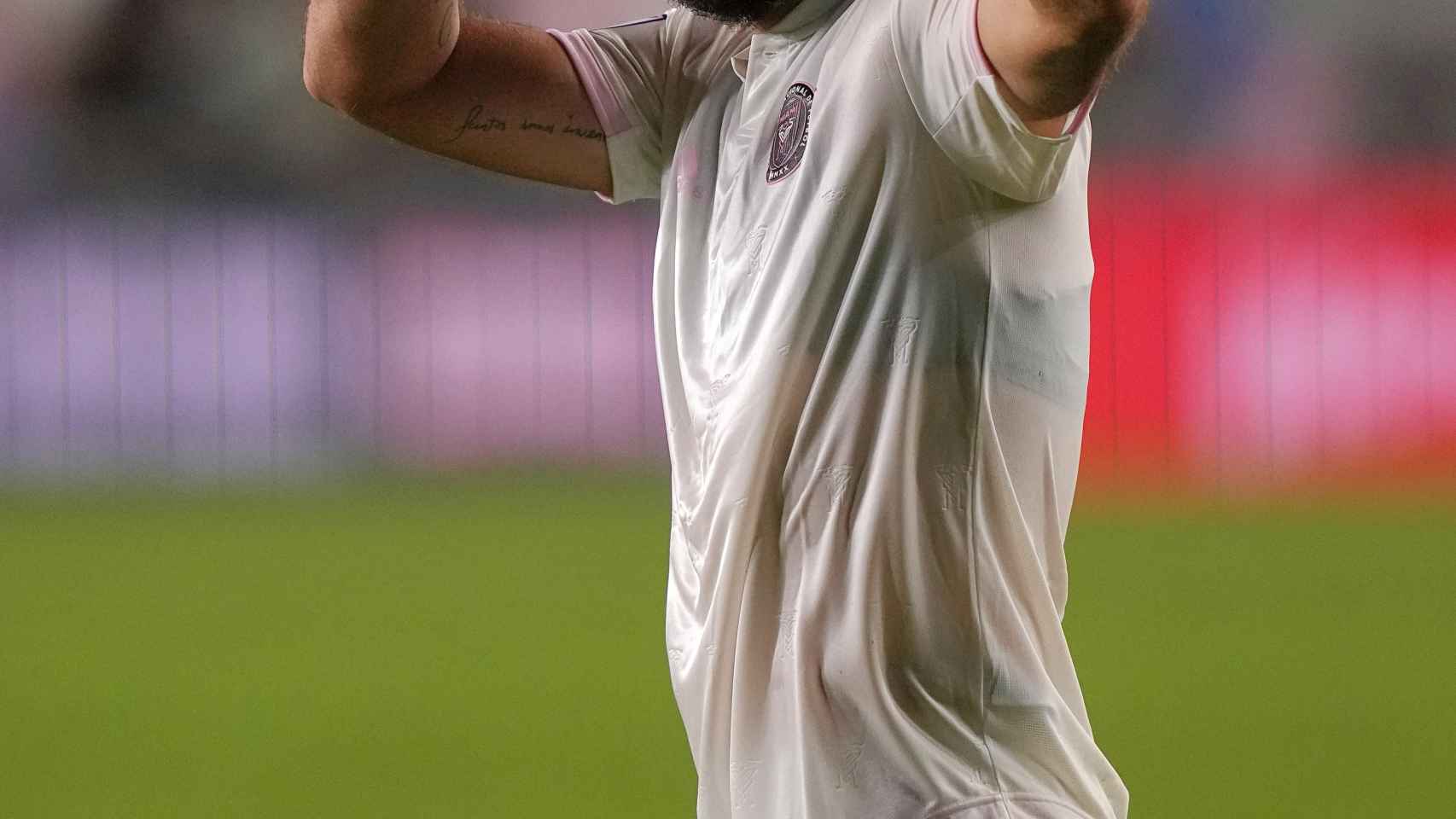 Gonzalo Higuaín, en un partido del Inter Miami de la MLS