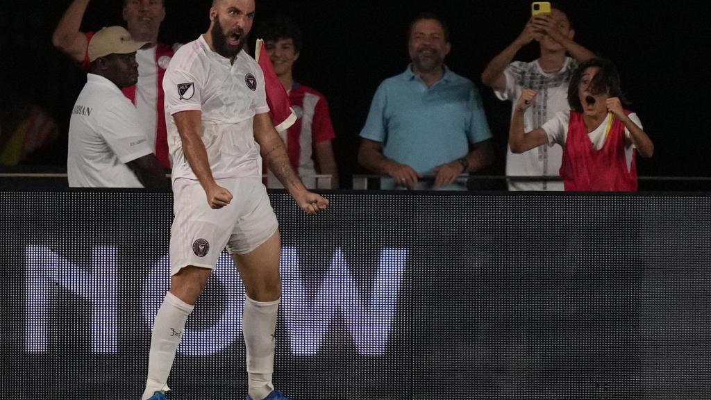 Gonzalo Higuaín, en un partido del Inter Miami de la MLS