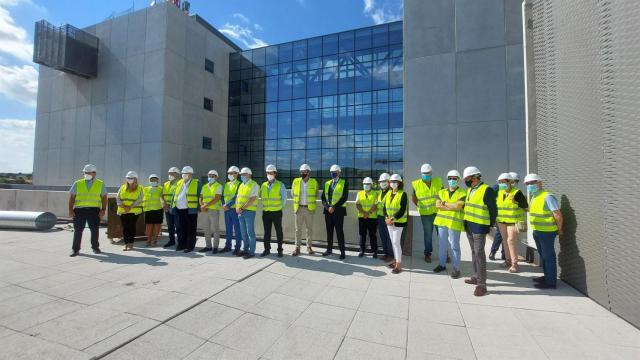 Obras del nuevo hospital de Cuenca