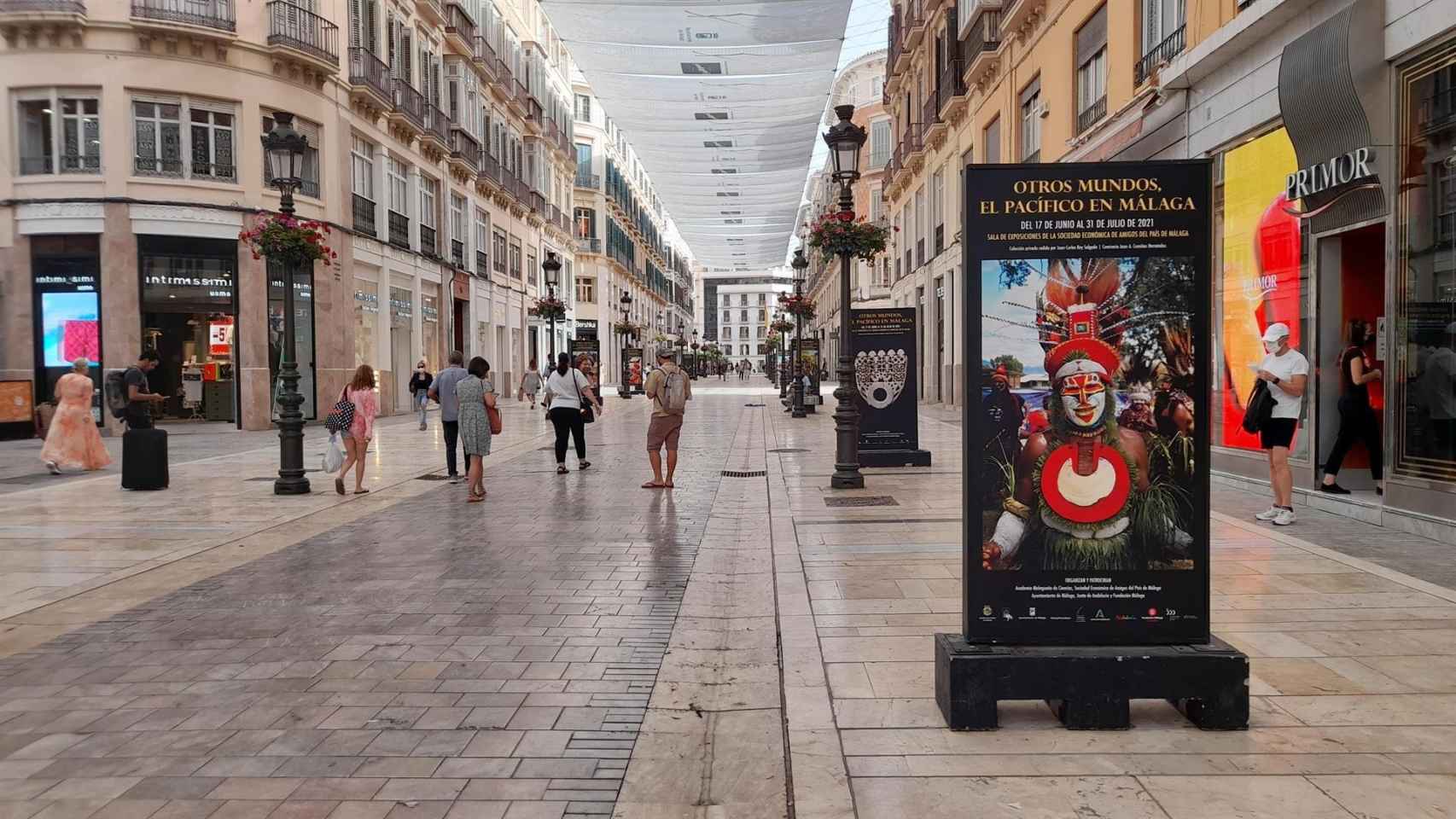 Imagen de la Calle Larios de Málaga