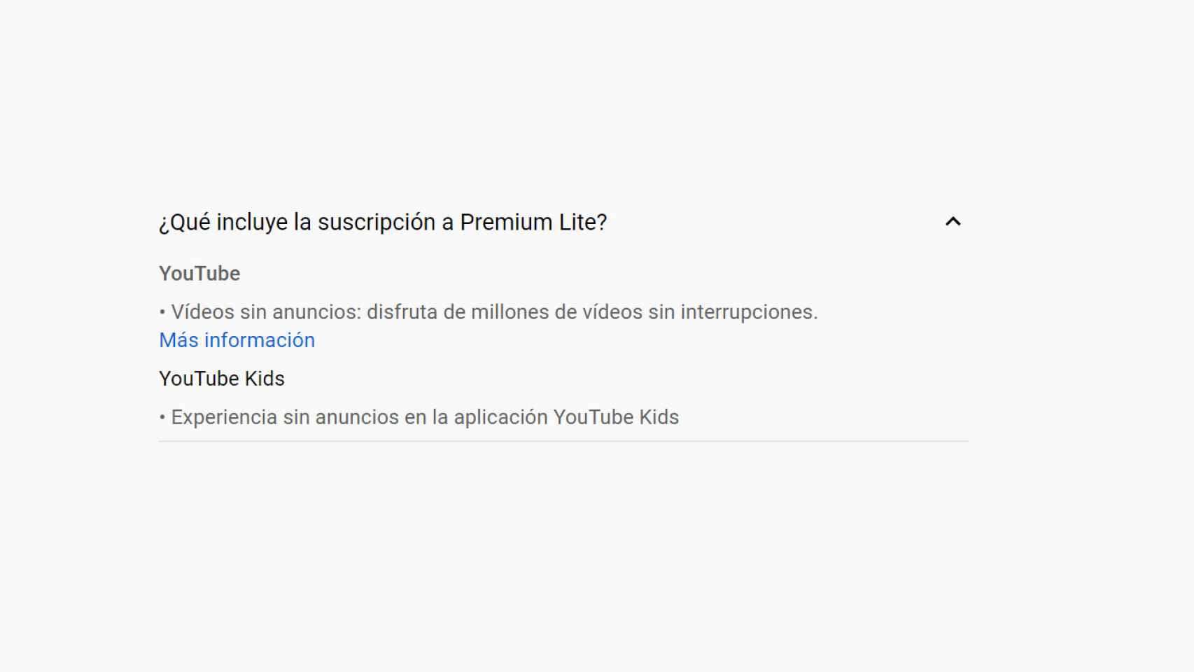 YouTube Premium Lite