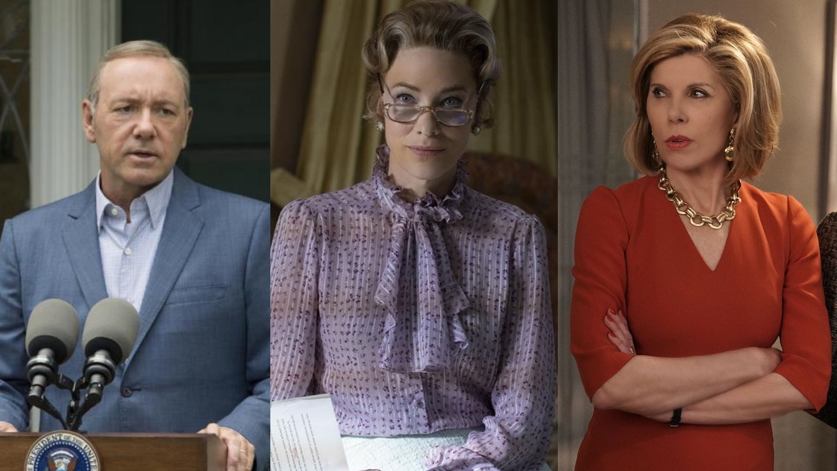 'House of Cards', 'Mrs. America' y 'The Good Fight' entre las mejores series sobre política.