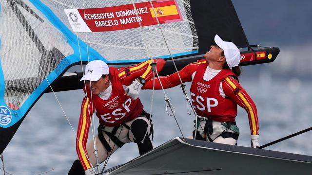 Tamara Echegoyen y Paula Barceló en los JJOO de Tokio 2020