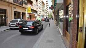 Calle Salamanca en Albacete.