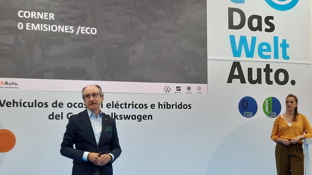 Antonio García, responsable del Vehículo de ocasión en el Grupo Volkswagen.