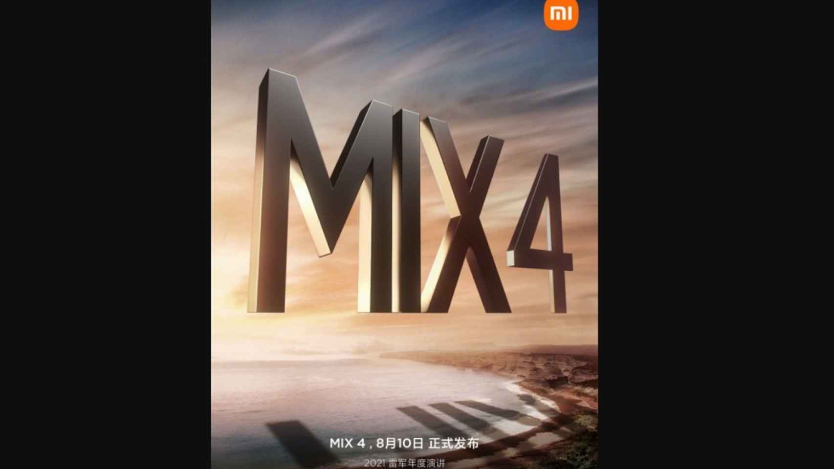 Xiaomi Mi MIX 4 presentacion