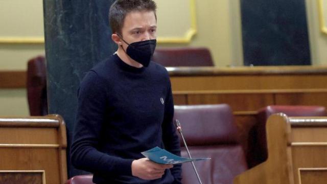 Iñigo Errejón, en una comparecencia en el Congreso.