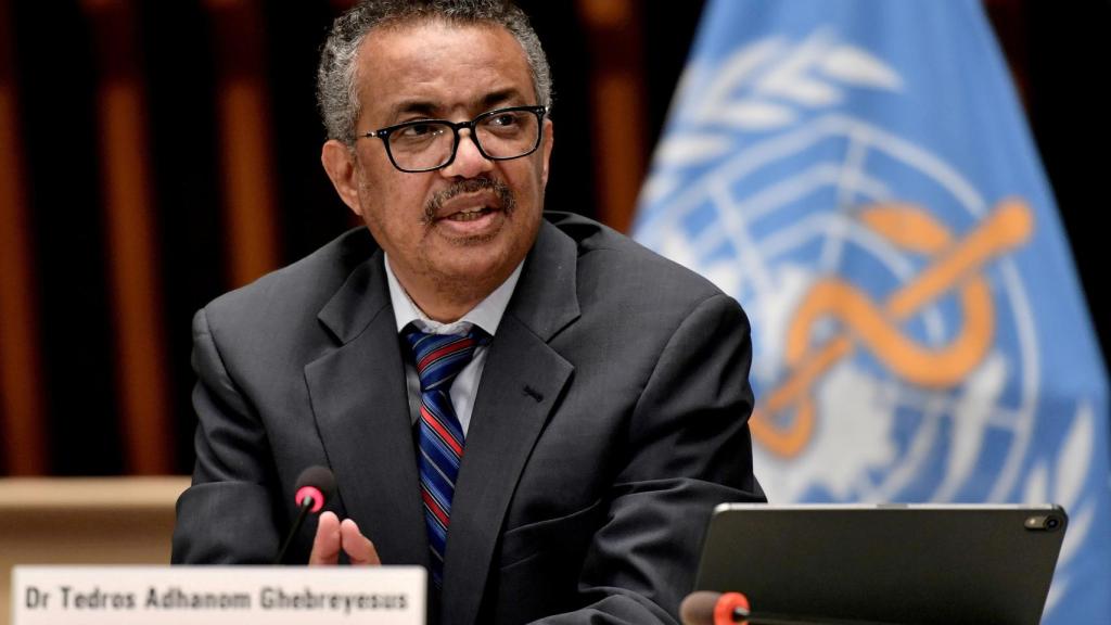 El director general de la OMS, Tedros Adhanom Ghebreyesus.